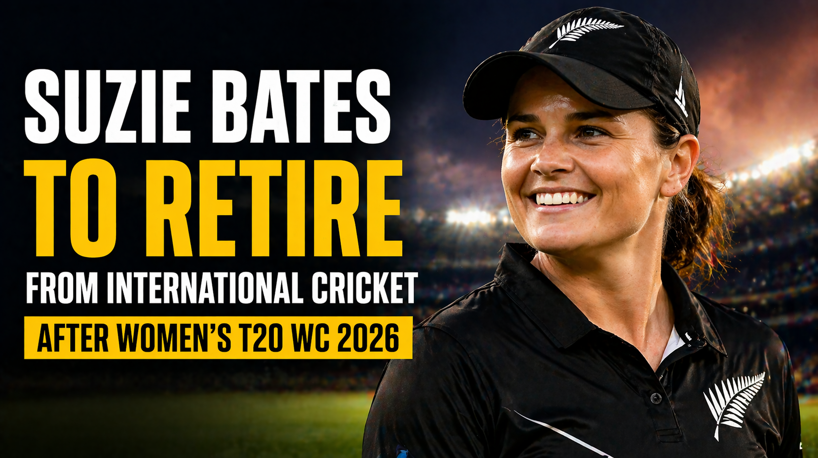 Suzie Bates to Retire After Women’s T20 World Cup 2026: End of a Legendary Era