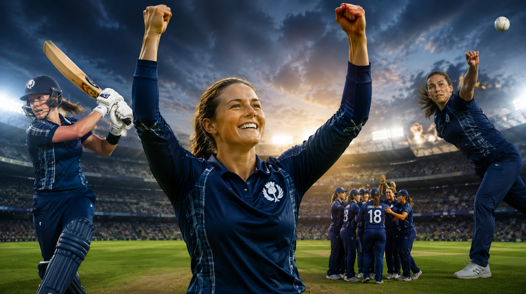 All-round Kathryn Bryce powers Scotland Women to third consecutive win in Tri-Series