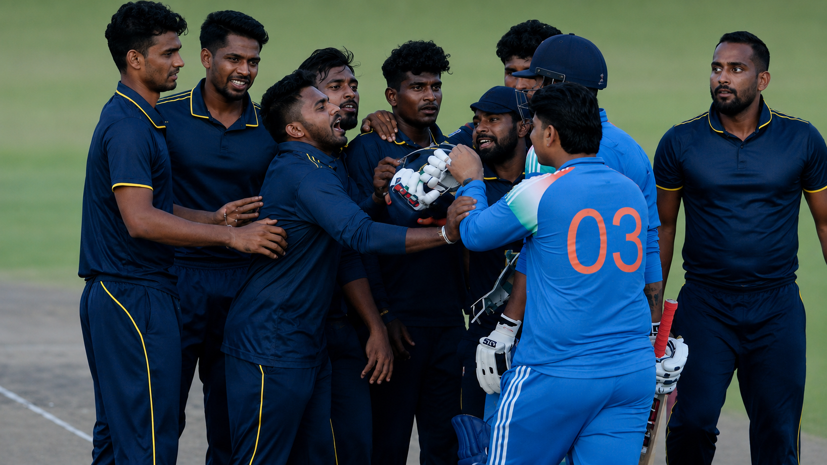 Frayed tempers and a fading-light Super Over: Sri Lanka A deny India A in Dambulla classic
