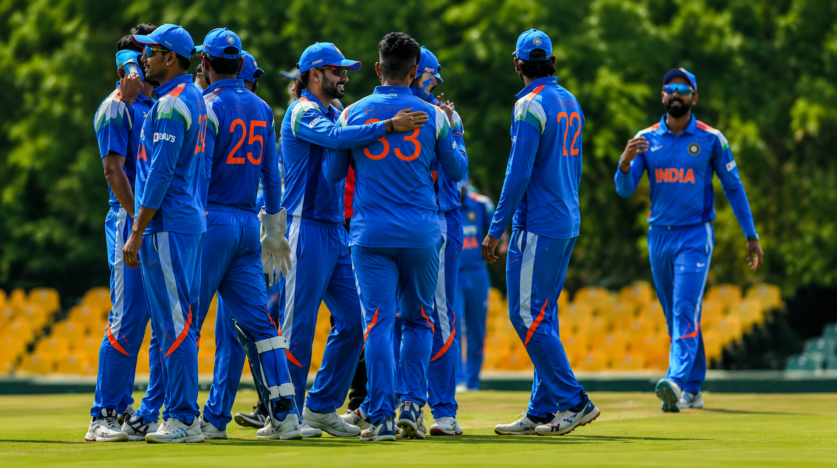 Three fifties and Sindhu's spin send India A storming into the tri-series final