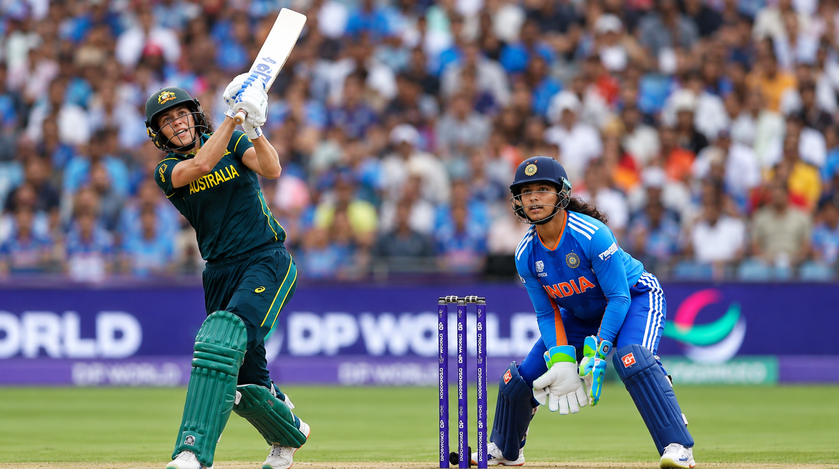 Perry and Gardner knock India out as Australia complete a record-breaking clinical chase at Lord's