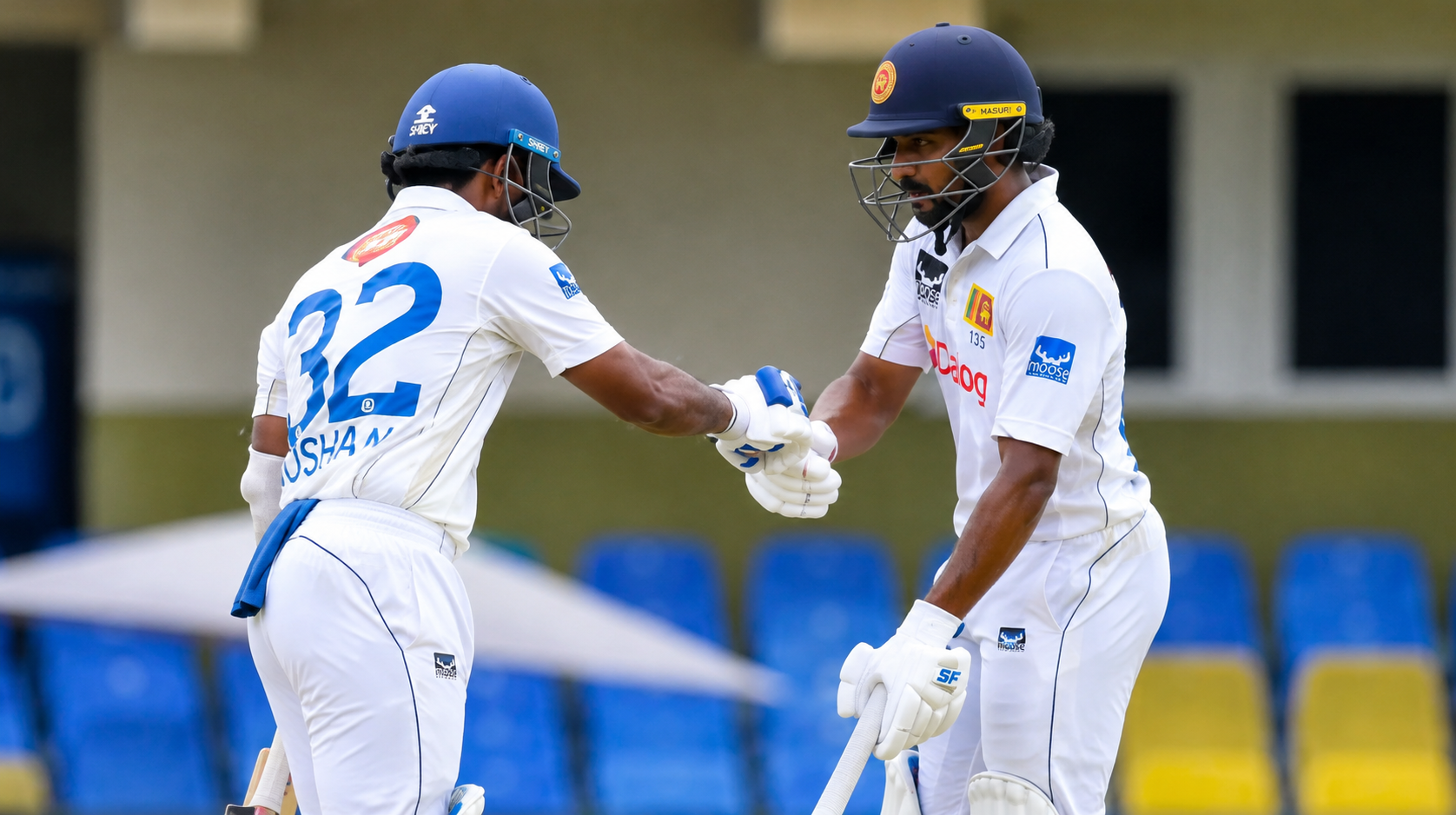 Dinusha and Kusal Mendis extend Sri Lanka's advantage on a dominant Day 2 in Antigua