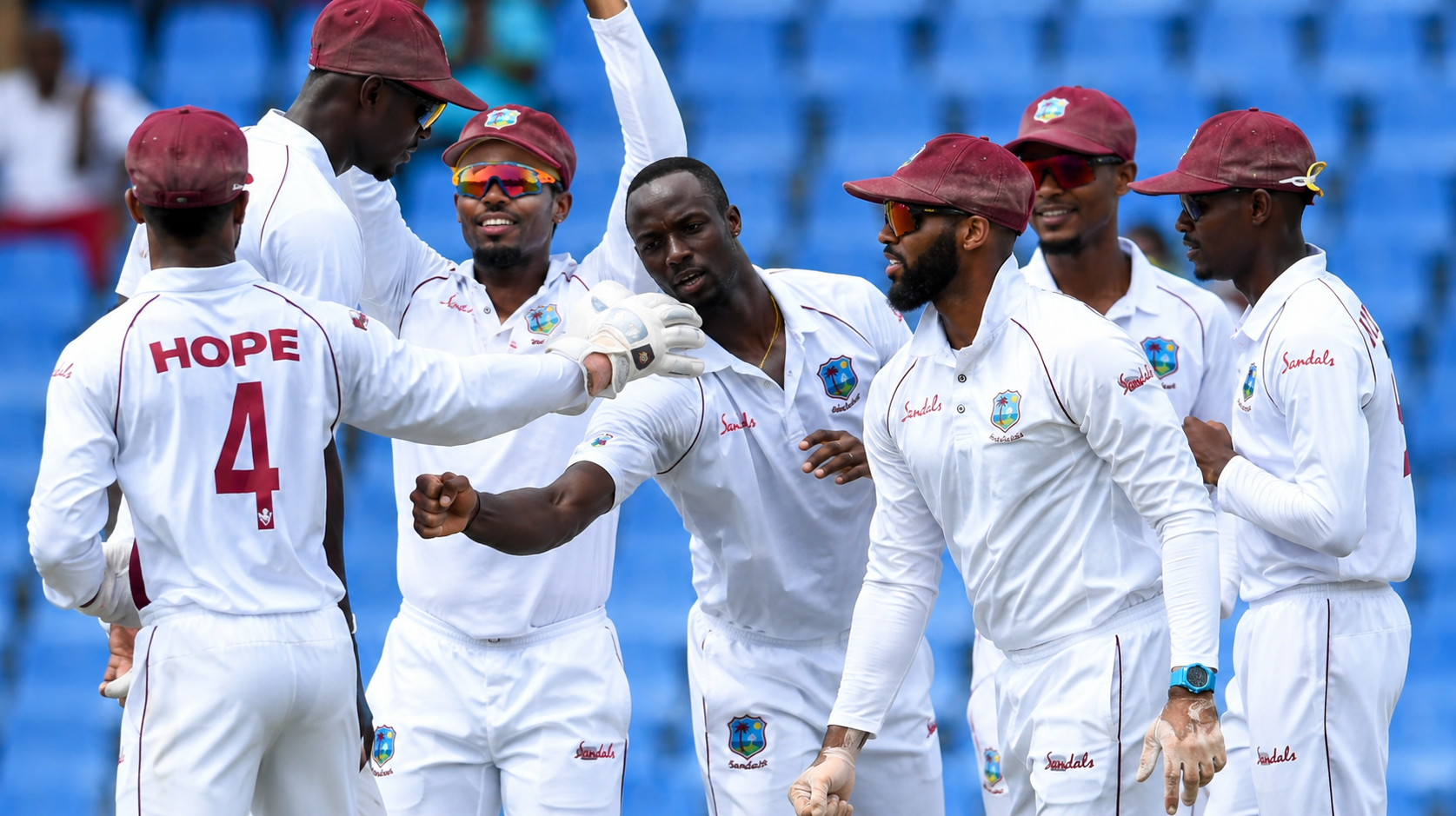 West Indies seal a rare series win after a high-scoring draw in Antigua