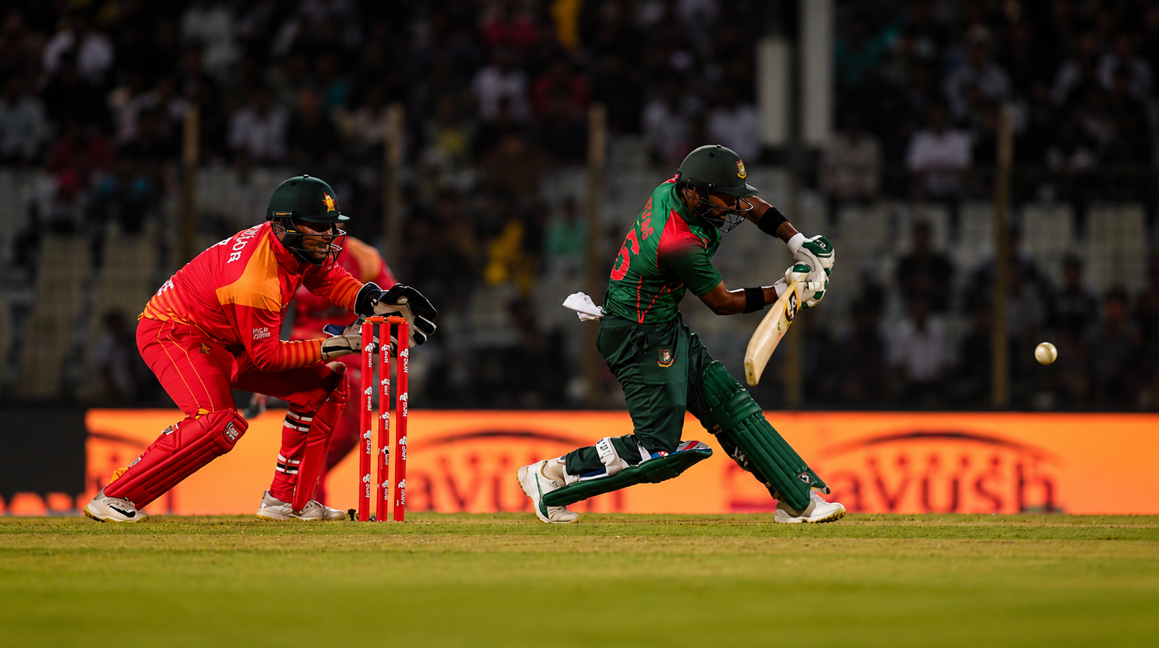 A tour of misery ends in bedlam: Bangladesh survive last-over chaos to steal the series